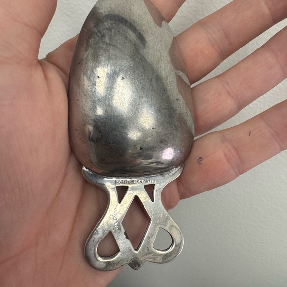 Antique Cartier Sterling silver large medicine spoon 43.7g - Picture 4 of 8